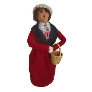 Vintage Byers Choice The Carolers Woman With Basket